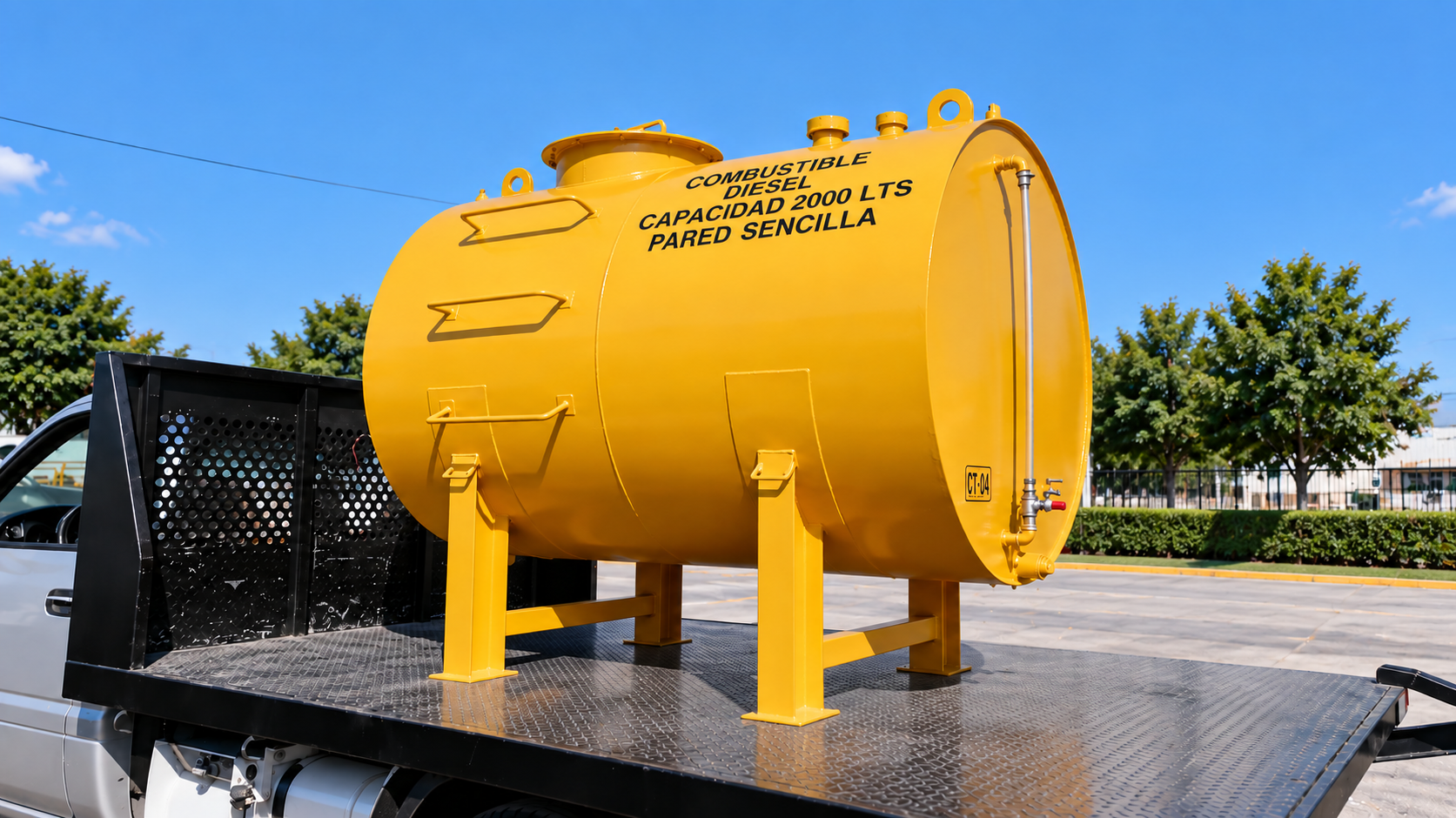 Tanque de diesel para plantas de emergencia
